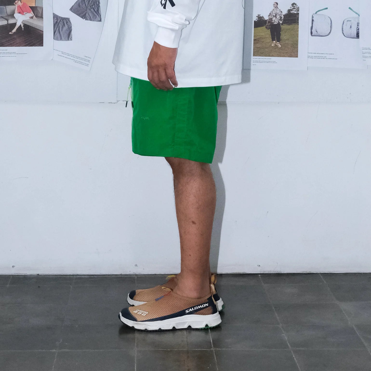 Paper Jippu Short - Green