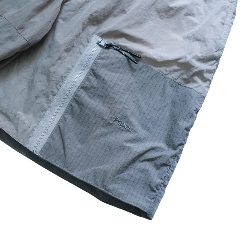 Paper Jippu Short - Grey - Stencil