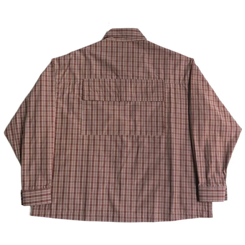 Paper Yama Shirt - Brown - Stencil