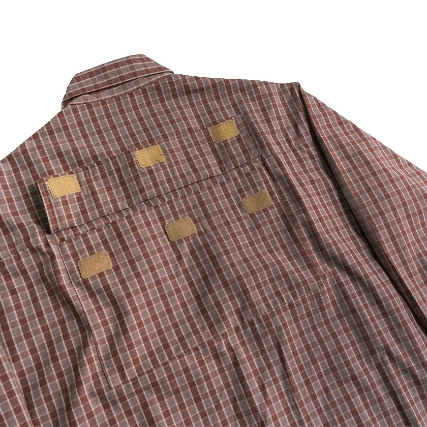 Paper Yama Shirt - Brown - Stencil