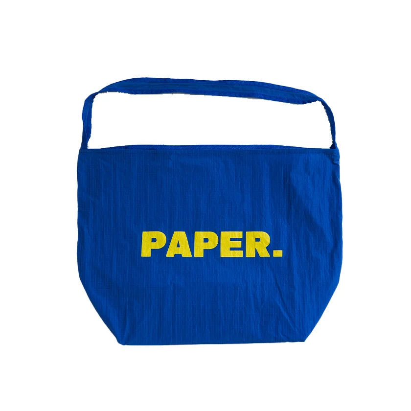 Paper Chanta Totebag - Blue/Yellow