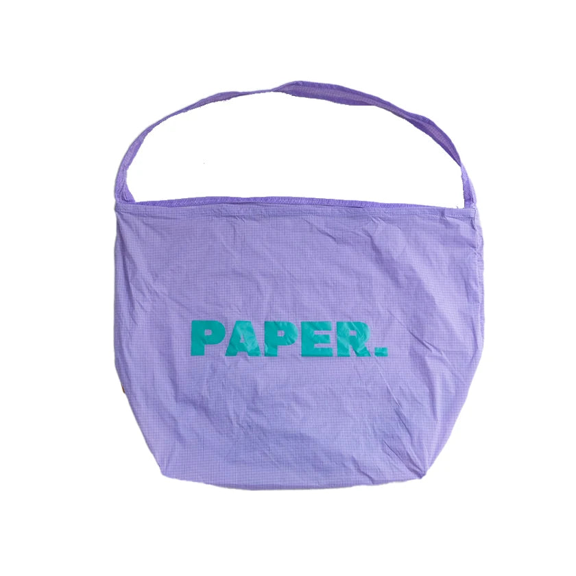 Paper Chanta Totebag - Lilac/Teal