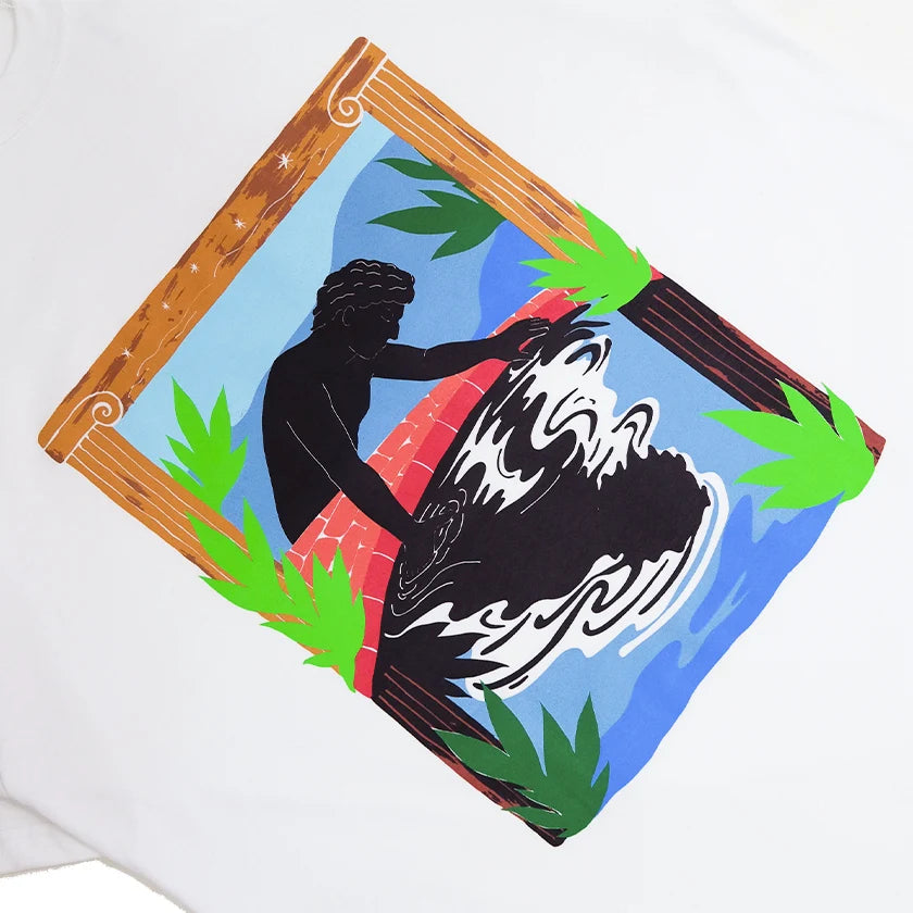 Paper Narsisus Tee - White