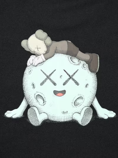 Uniqlo x Kaws Moon Universe UT Graphic T-Shirt - Black