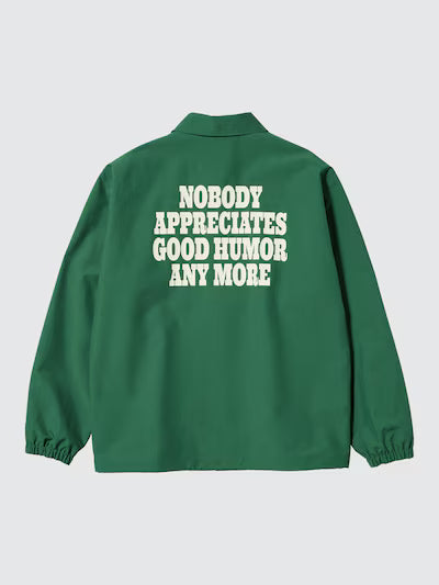 Uniqlo Peanuts Coach Jacket - 55 Green