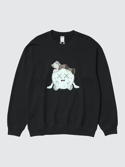 Uniqlo x Kaws Moon Universe Sweatshirt - Black