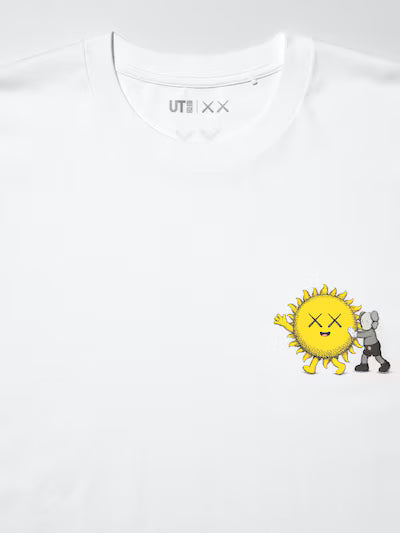 Uniqlo x Kaws Sun Universe UT Graphic T-Shirt - White