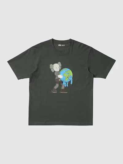 Uniqlo x Kaws Earth Universe UT Graphic T-Shirt - Grey
