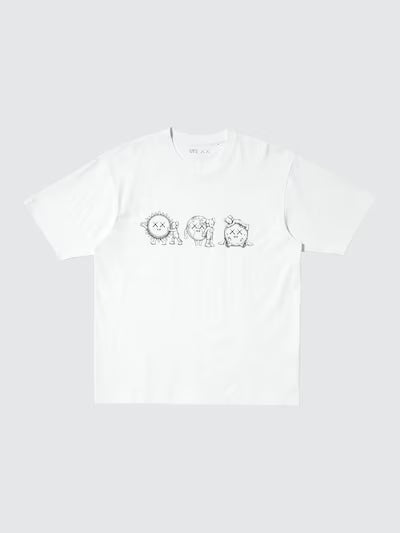 Uniqlo x Kaws Sun, Earth, Moon Universe UT Graphic T-Shirt - White