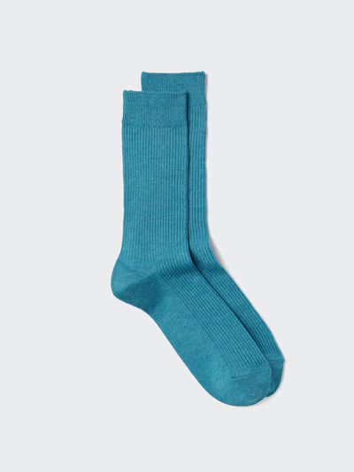 Uniqlo Colorful 50 Socks - 62 Blue