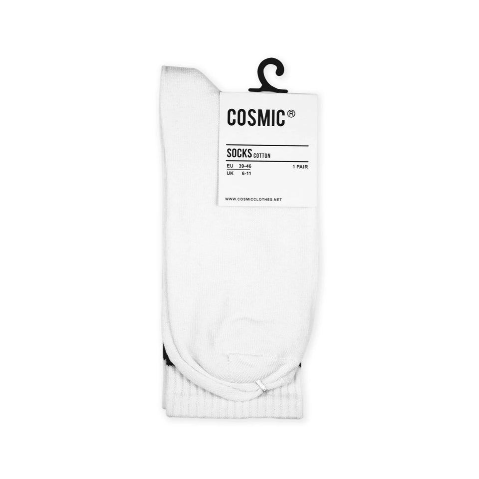 Cosmic Socks - Grease White