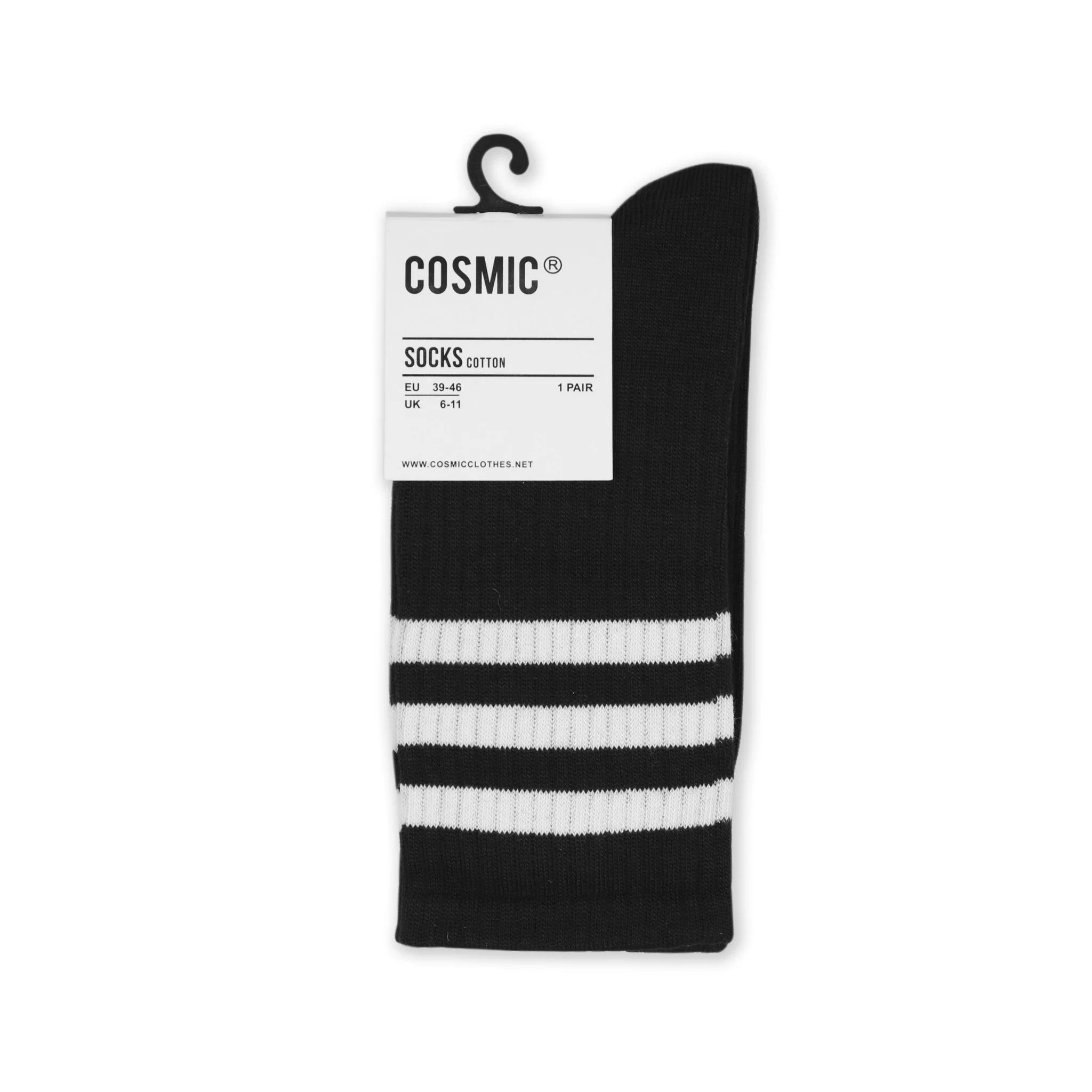 Cosmic Socks - Grease Black