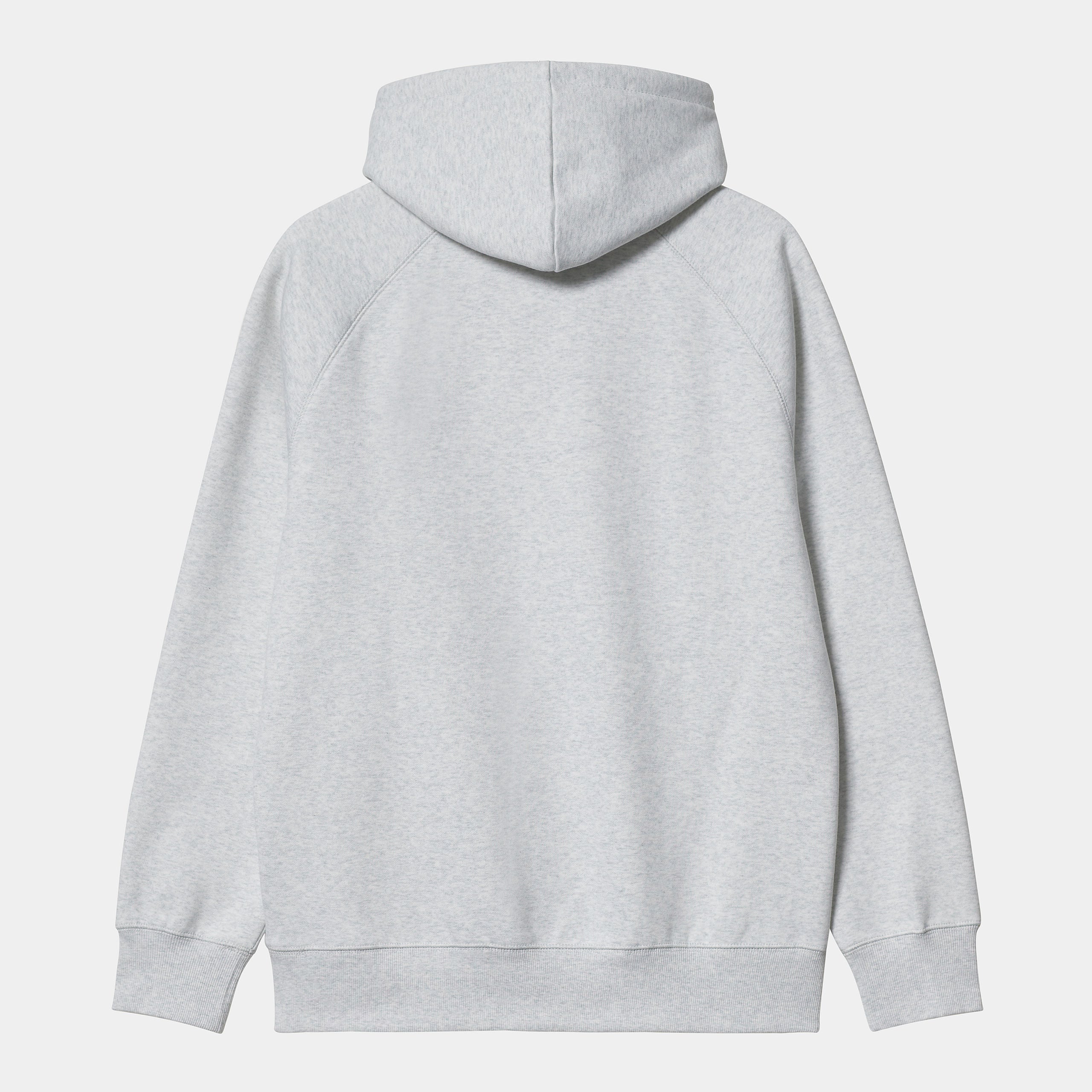 Carhartt Hooded Chase Sweatshirt - Ash Heather - Stencil