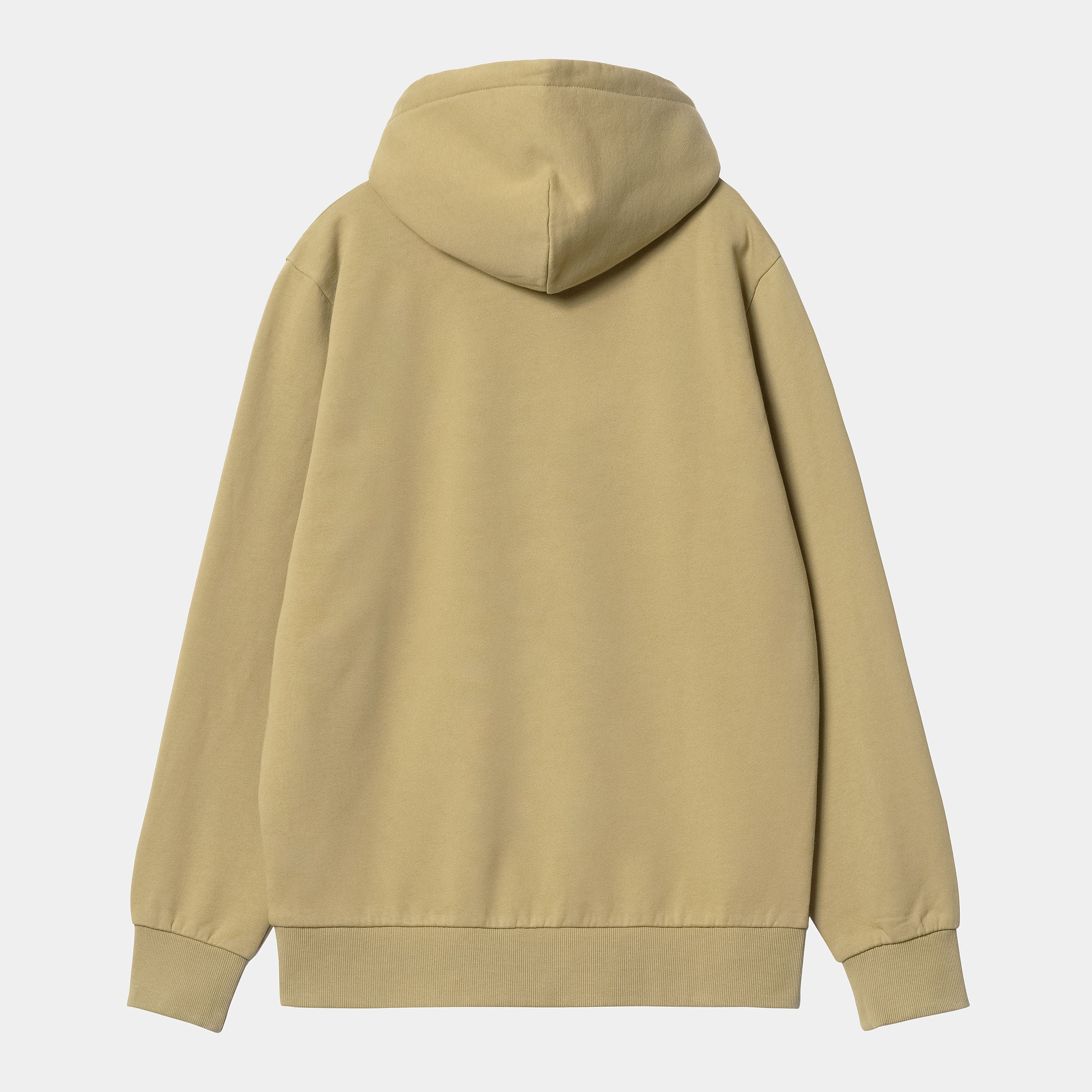 Carhartt Hooded Script  Embroidery Sweatshirt - Agate - Stencil