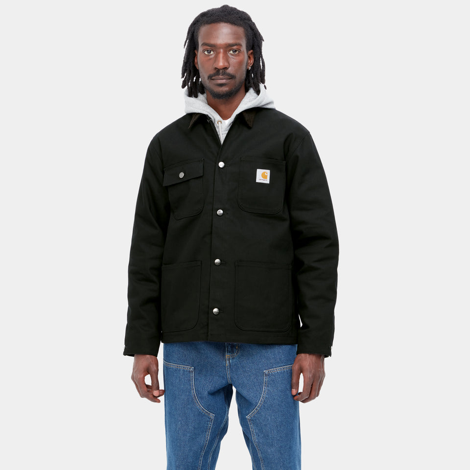 Carhartt Michigan Coat - Black/Black Rigid