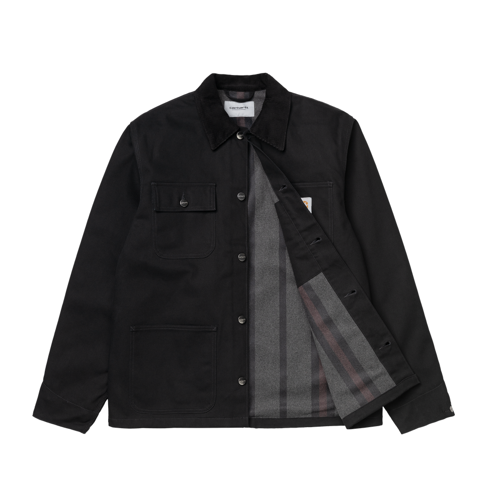 Carhartt Michigan Coat - Black/Black Rigid