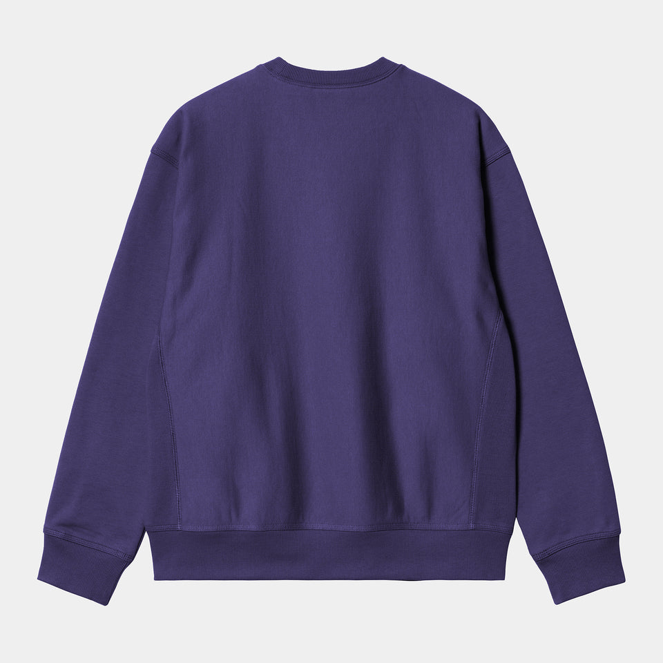 Carhartt American Script Sweat Aura