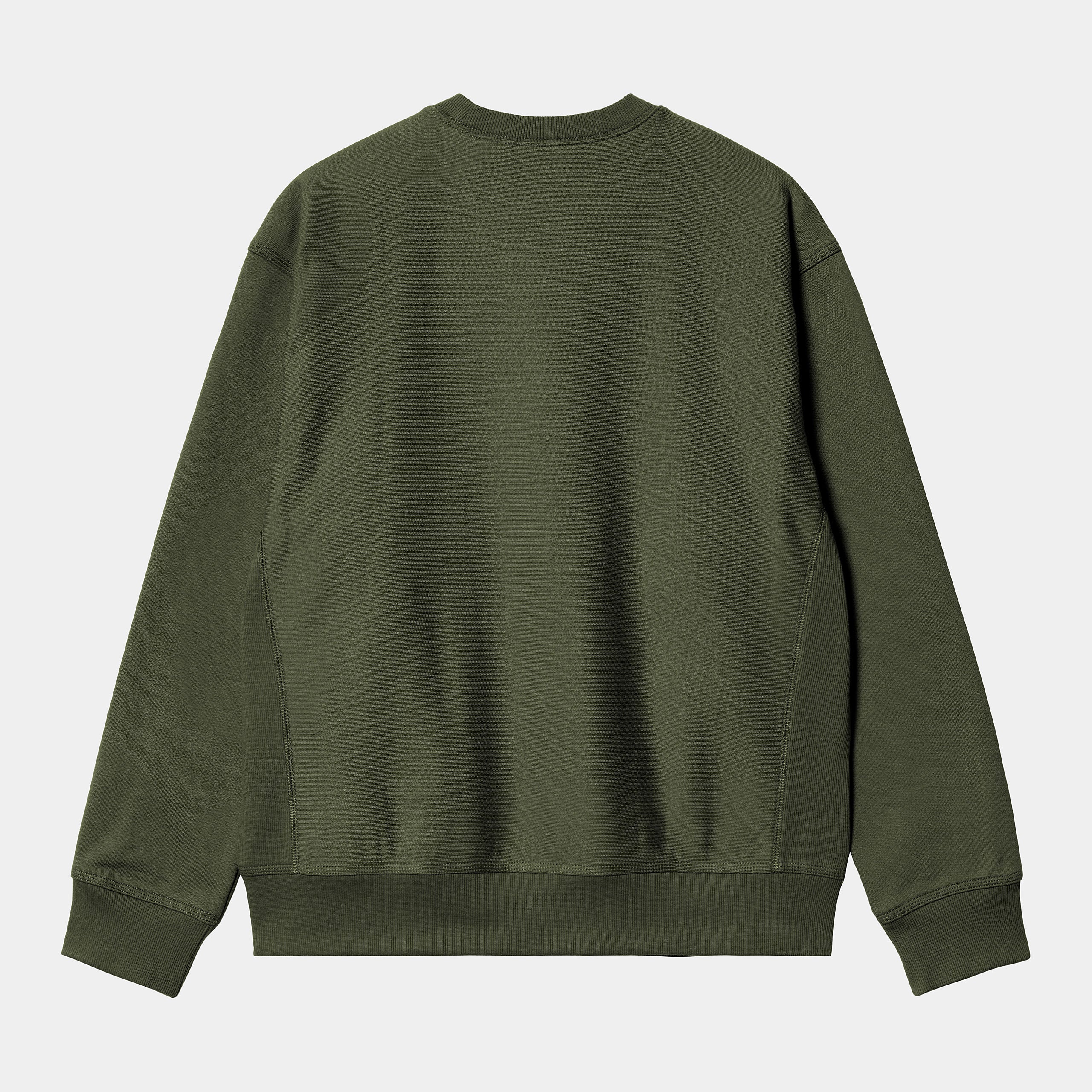 Carhartt American Script Sweatshirt - Tarragon - Stencil