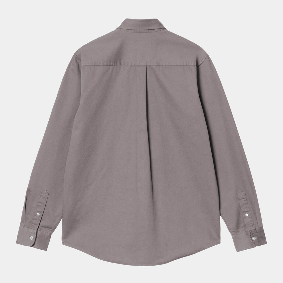 Carhartt L/S Madison Shirt - Yosemite / White