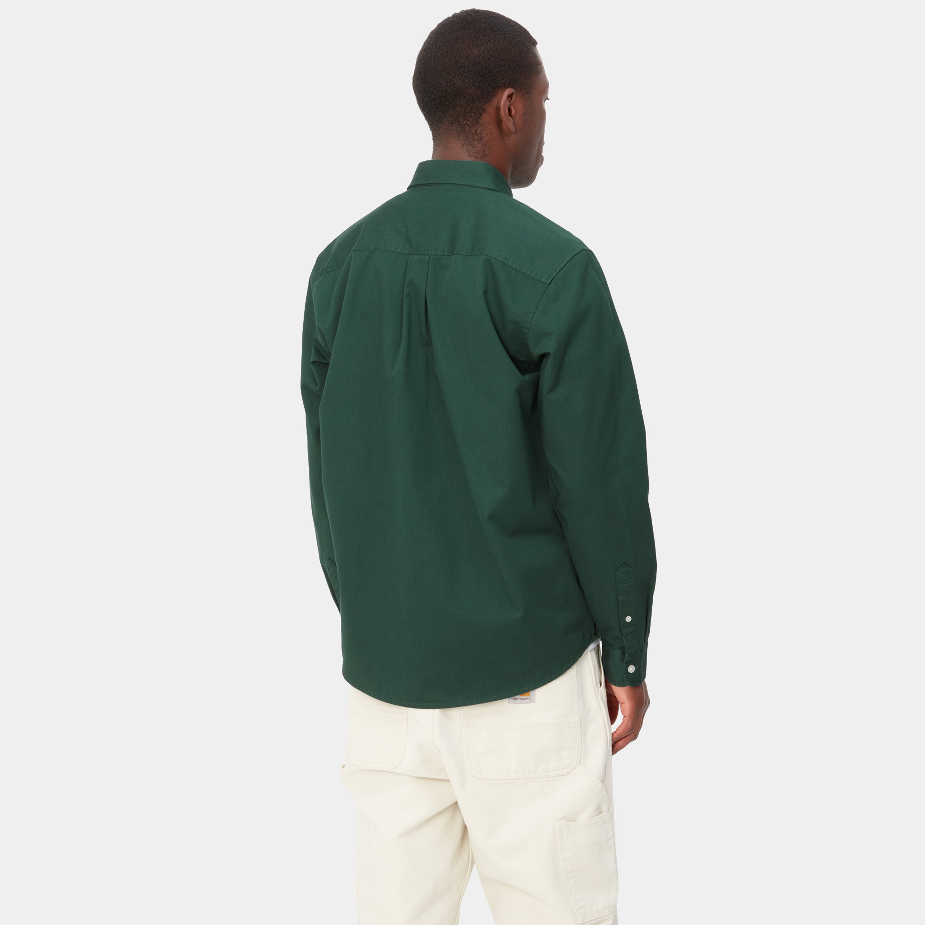 Carhartt L/S Madison Shirt - Discovery Green / Wax