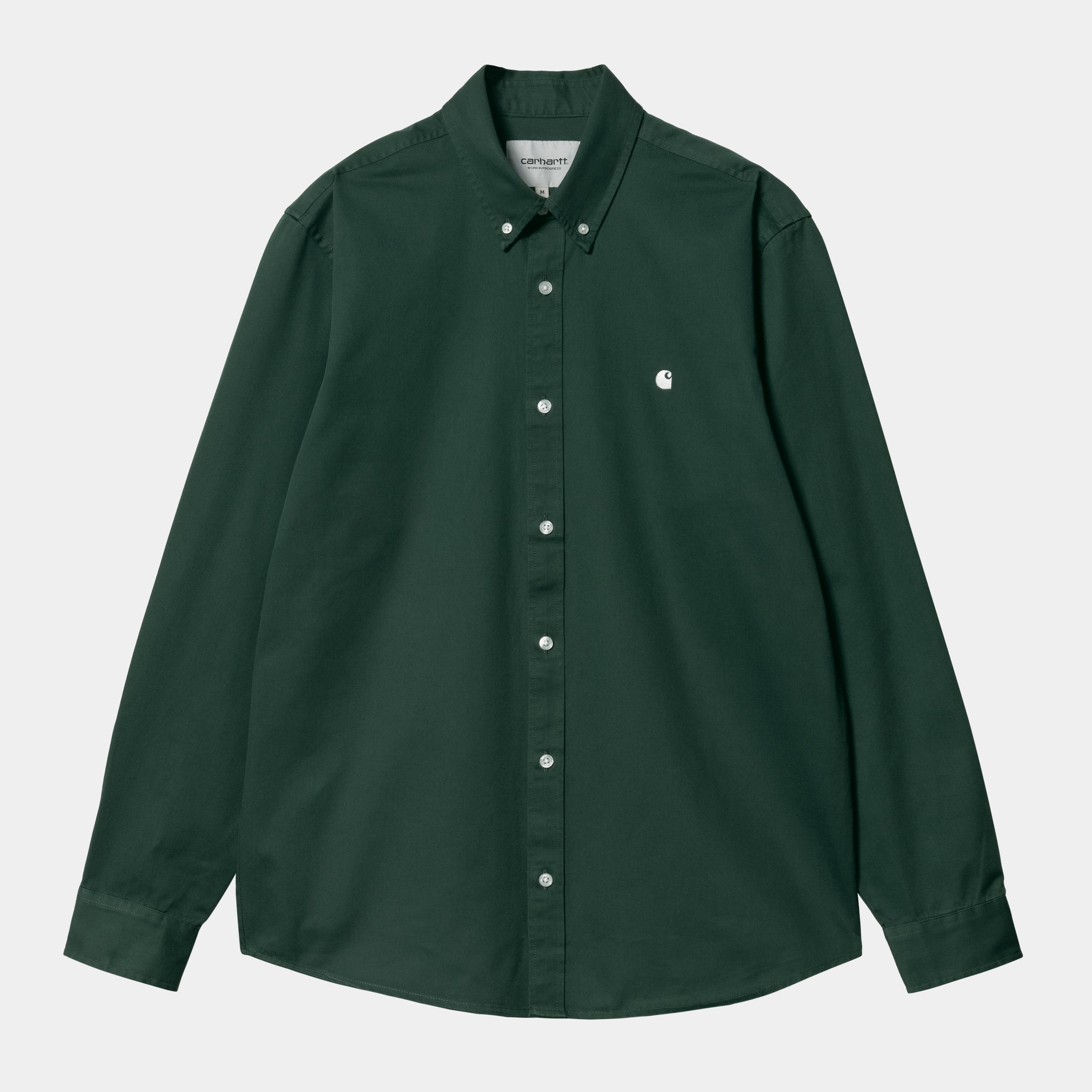 Carhartt L/S Madison Shirt - Discovery Green / Wax