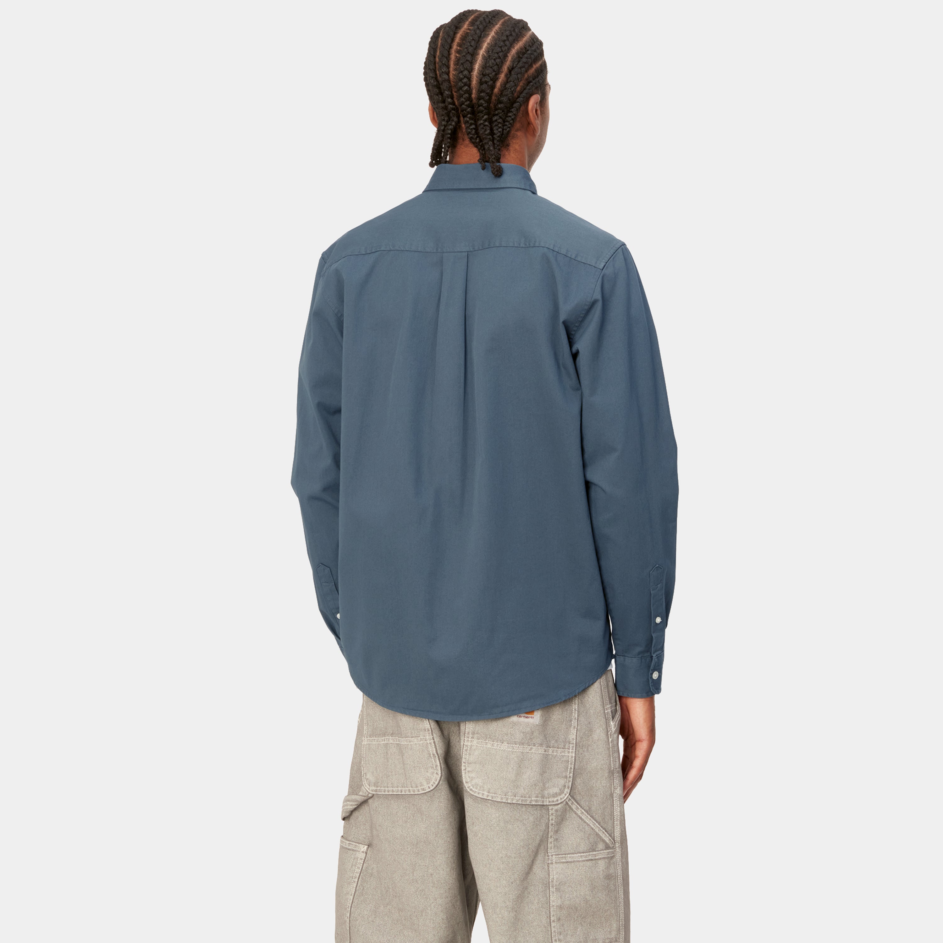 Carhartt L/S Madison Shirt - Ore / Wax - Stencil