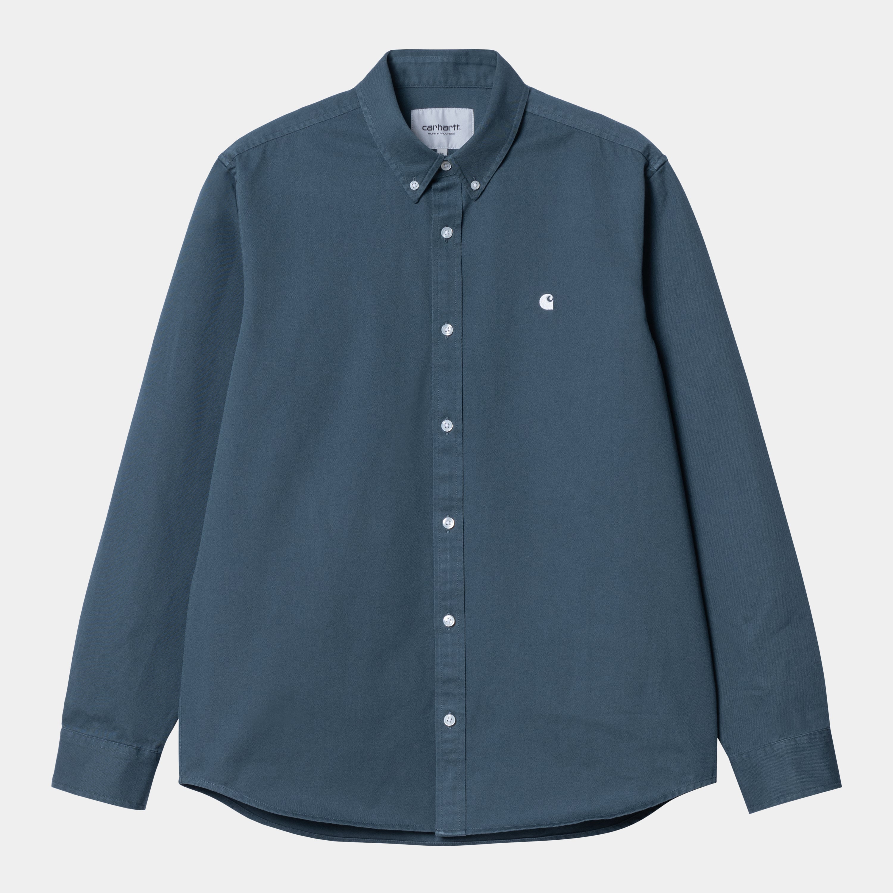 Carhartt L/S Madison Shirt - Ore / Wax - Stencil