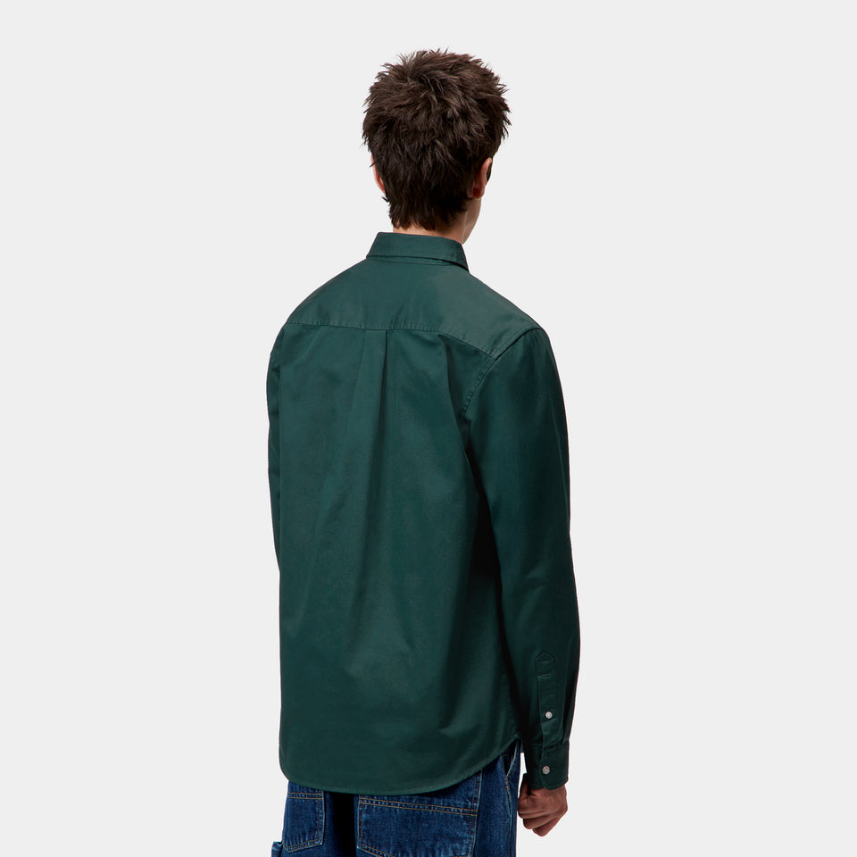 Carhartt L/S Madison Shirt - Dark Fir/Wax