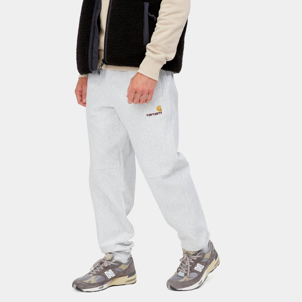 Carhartt American Script Jogging Pant - Ash Heather