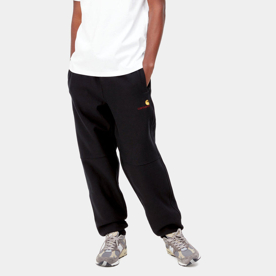 Carhartt American Script Jogging Pant - Black