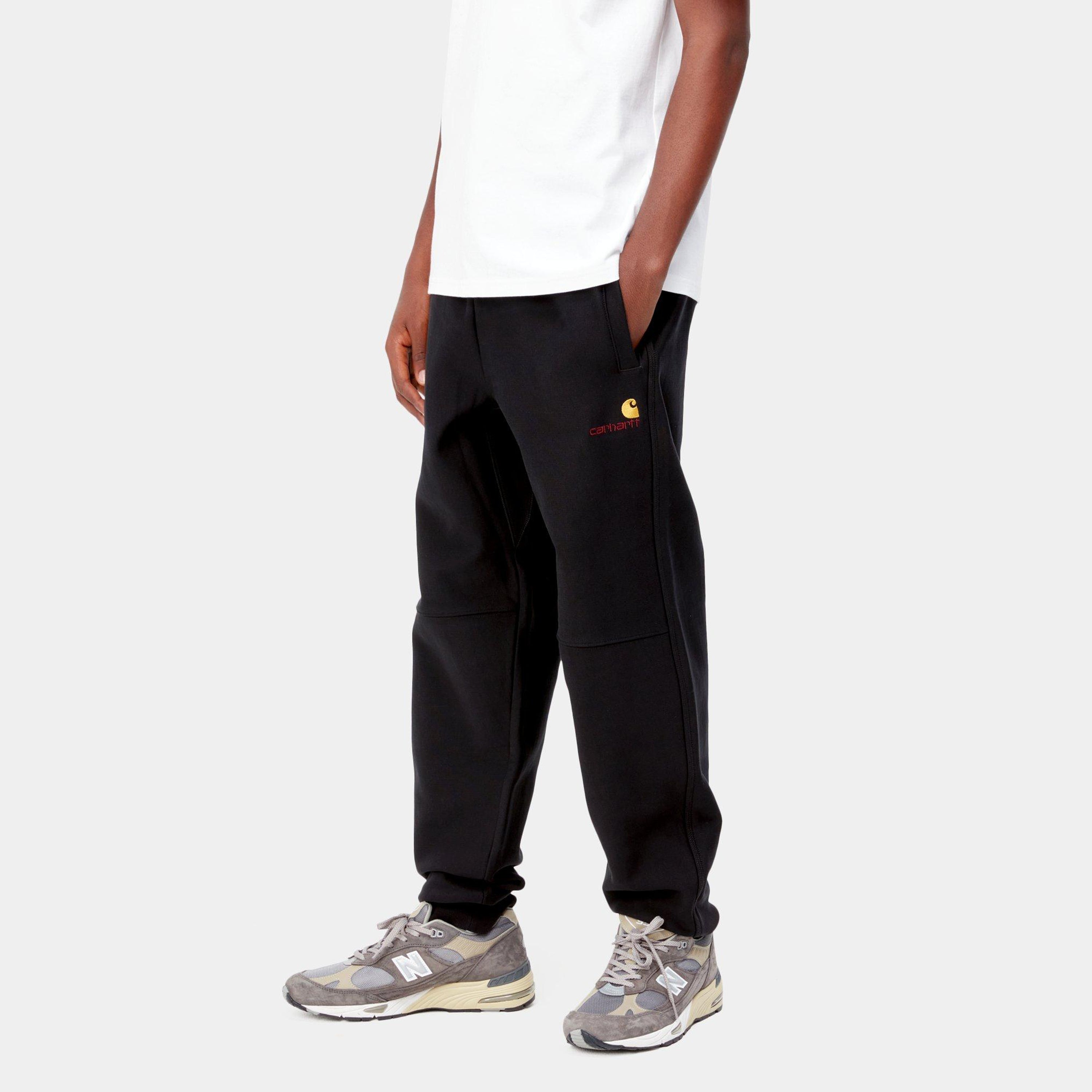 Carhartt American Script Jogging Pants - Black