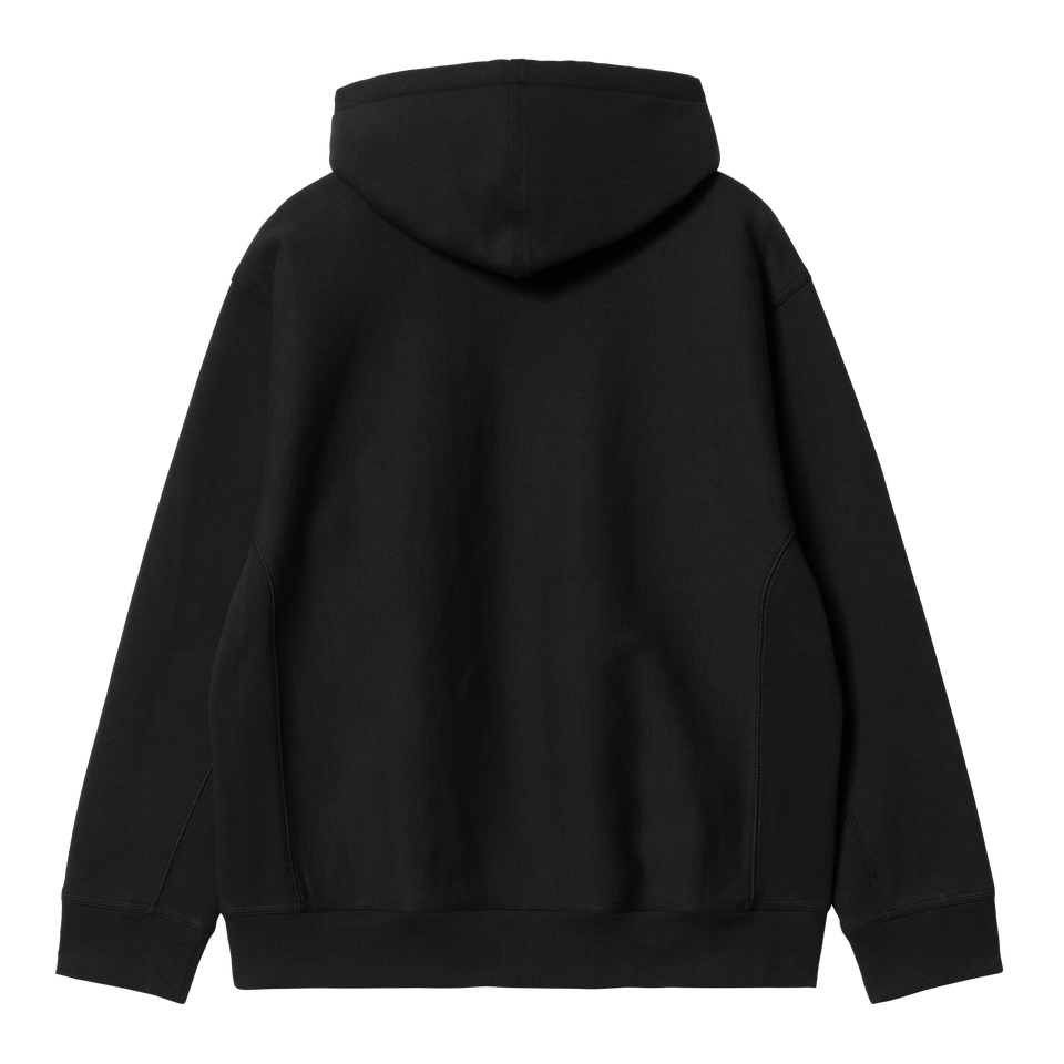 Carhartt Hooded American Script Sweat - Black