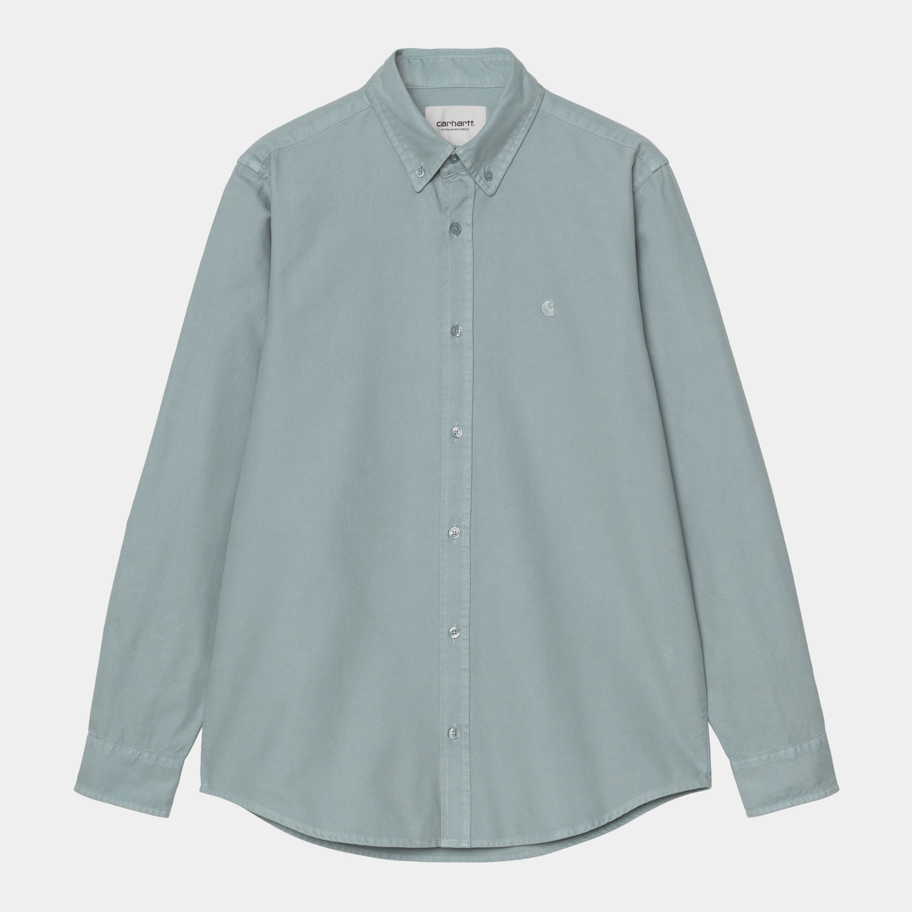 Carhartt L/S Bolton Shirt - Citadel - Stencil