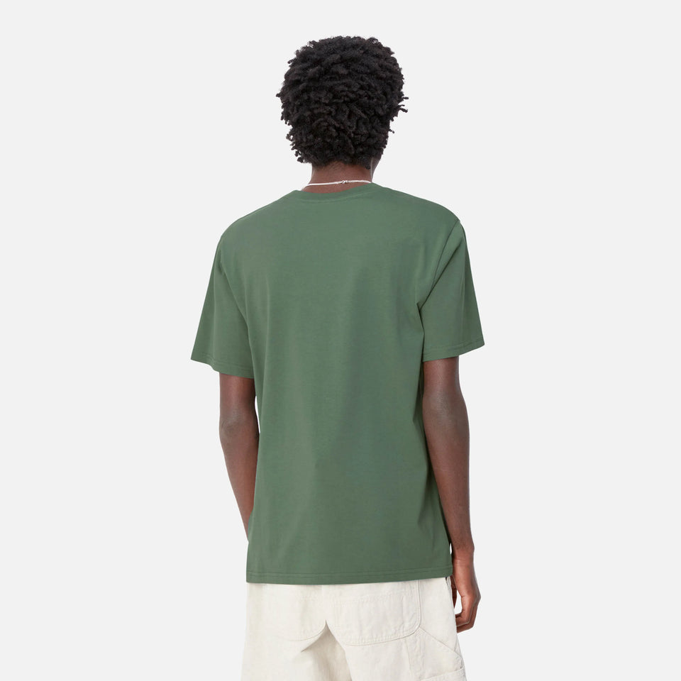 Carhartt S/S Pocket T-Shirt - Duck Green