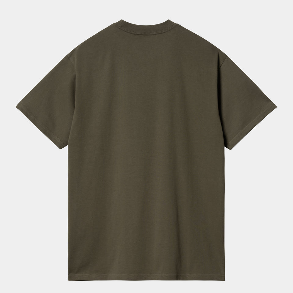 Carhartt S/S Script Embroidery T-Shirt Cypress