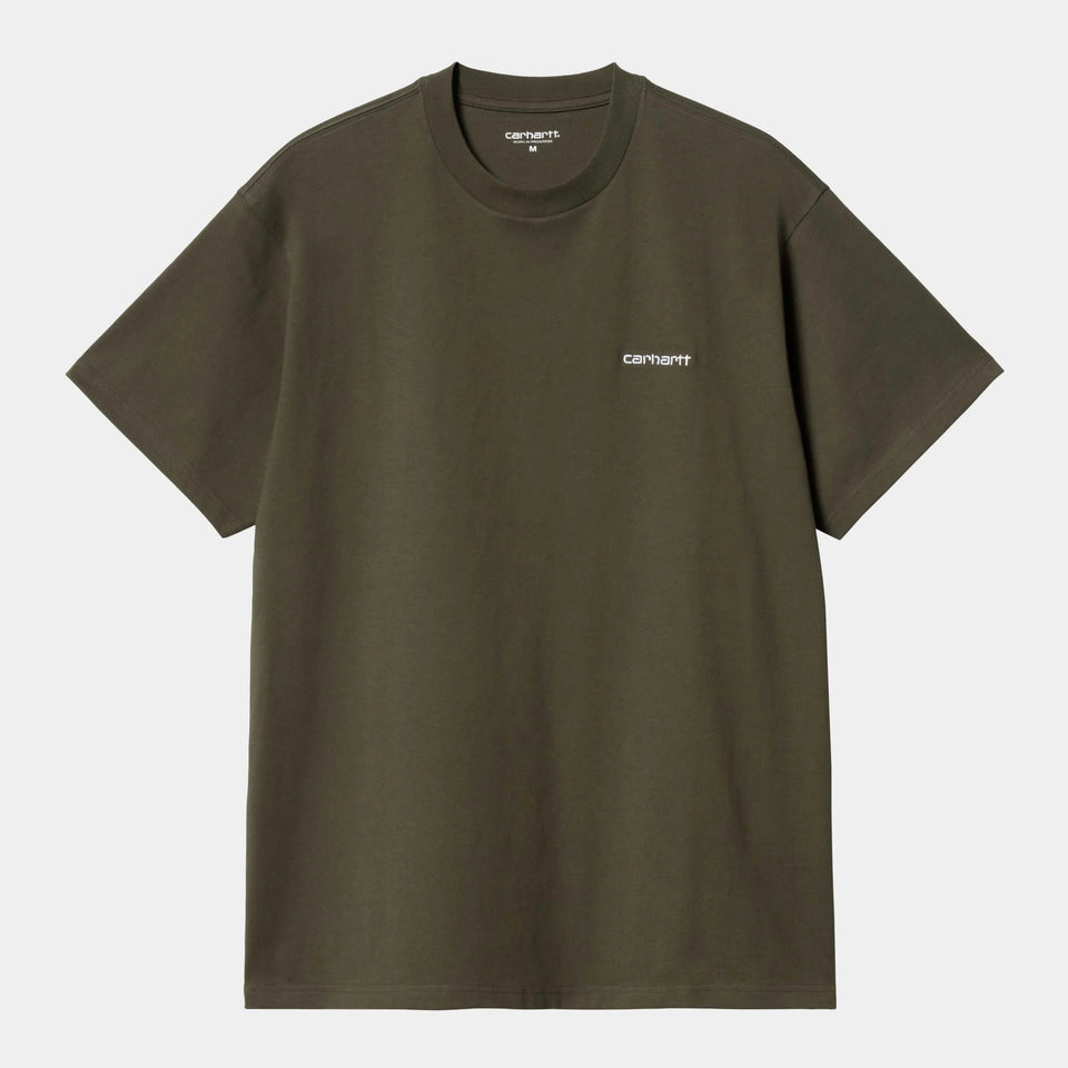 Carhartt S/S Script Embroidery T-Shirt - Cypress