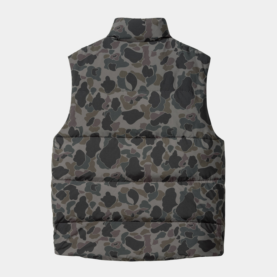 Carhartt Springfield Vest - Camo Duck, Grey/Hamilton Brown