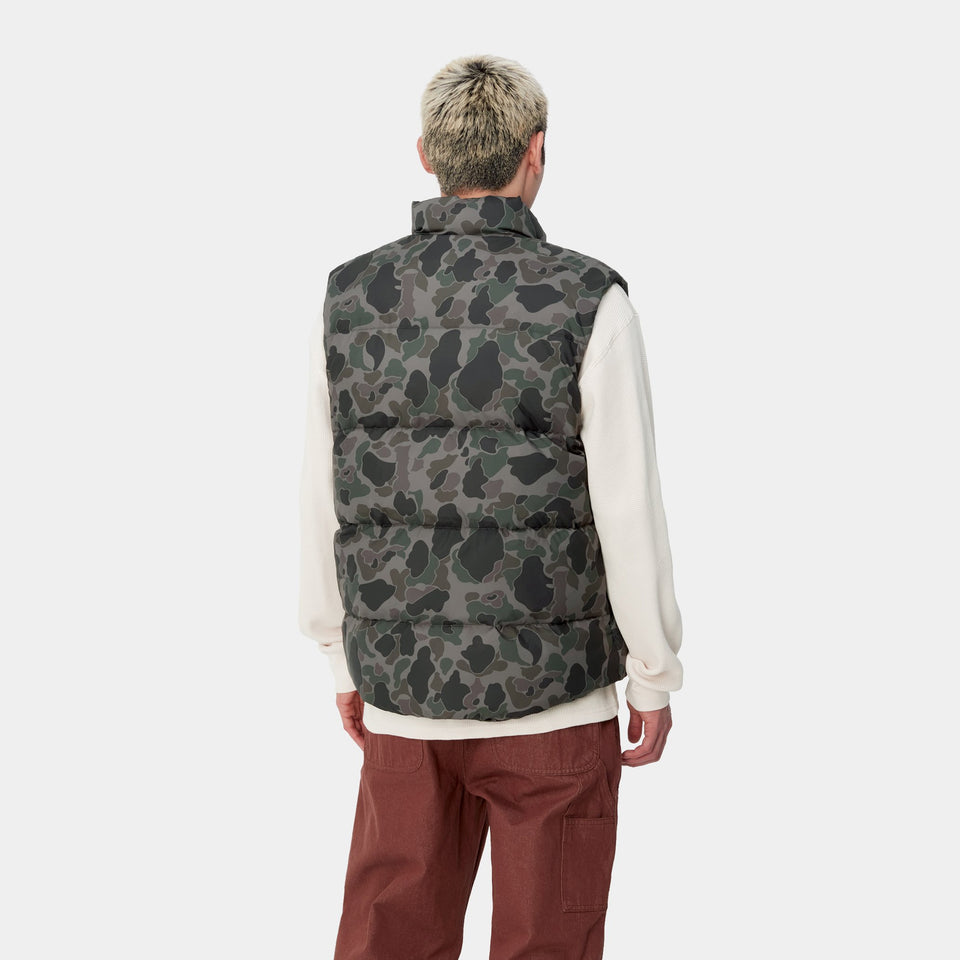 Carhartt Springfield Vest - Camo Duck, Grey/Hamilton Brown