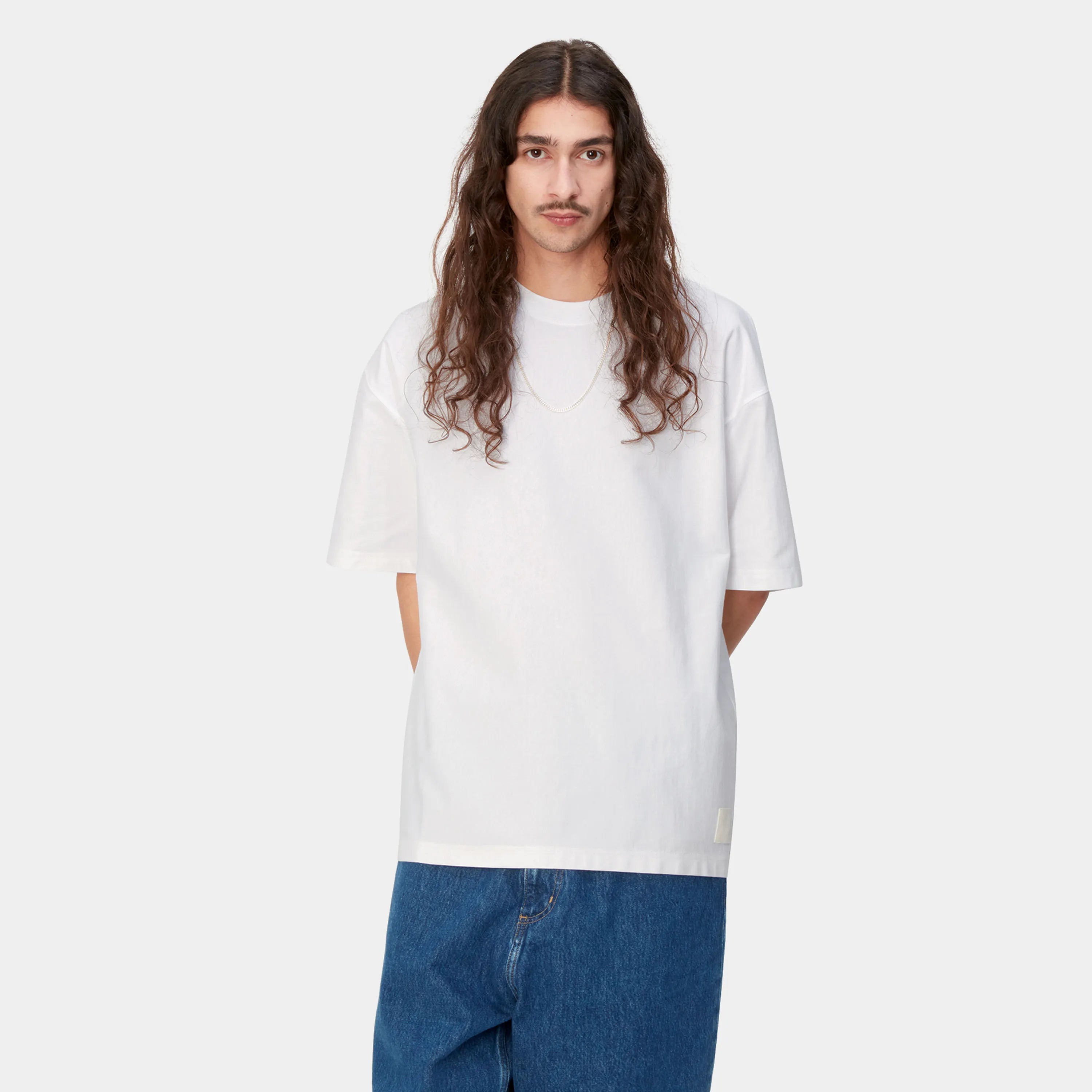 Carhartt S/S Dawson T-Shirt - White - Stencil
