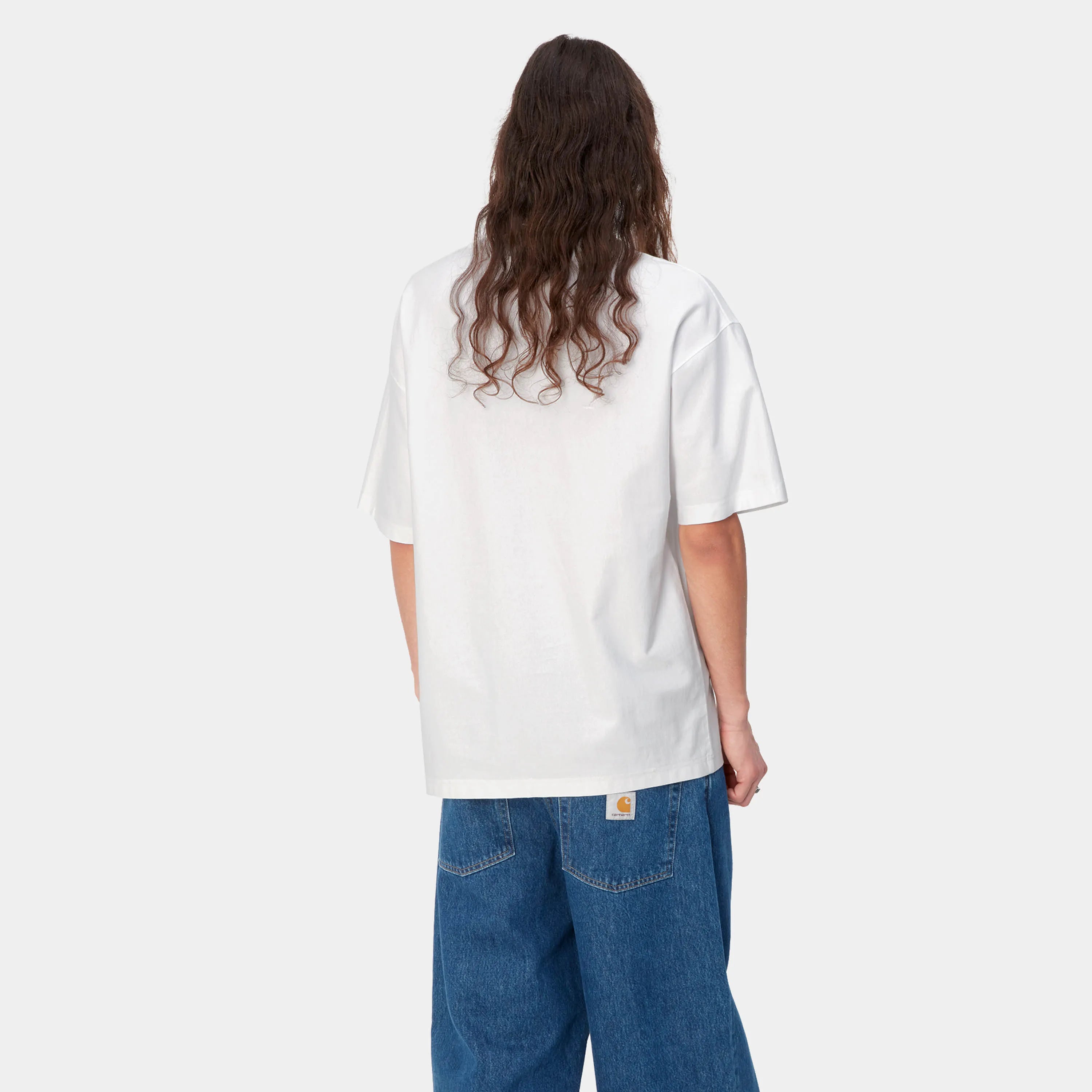 Carhartt S/S Dawson T-Shirt - White - Stencil