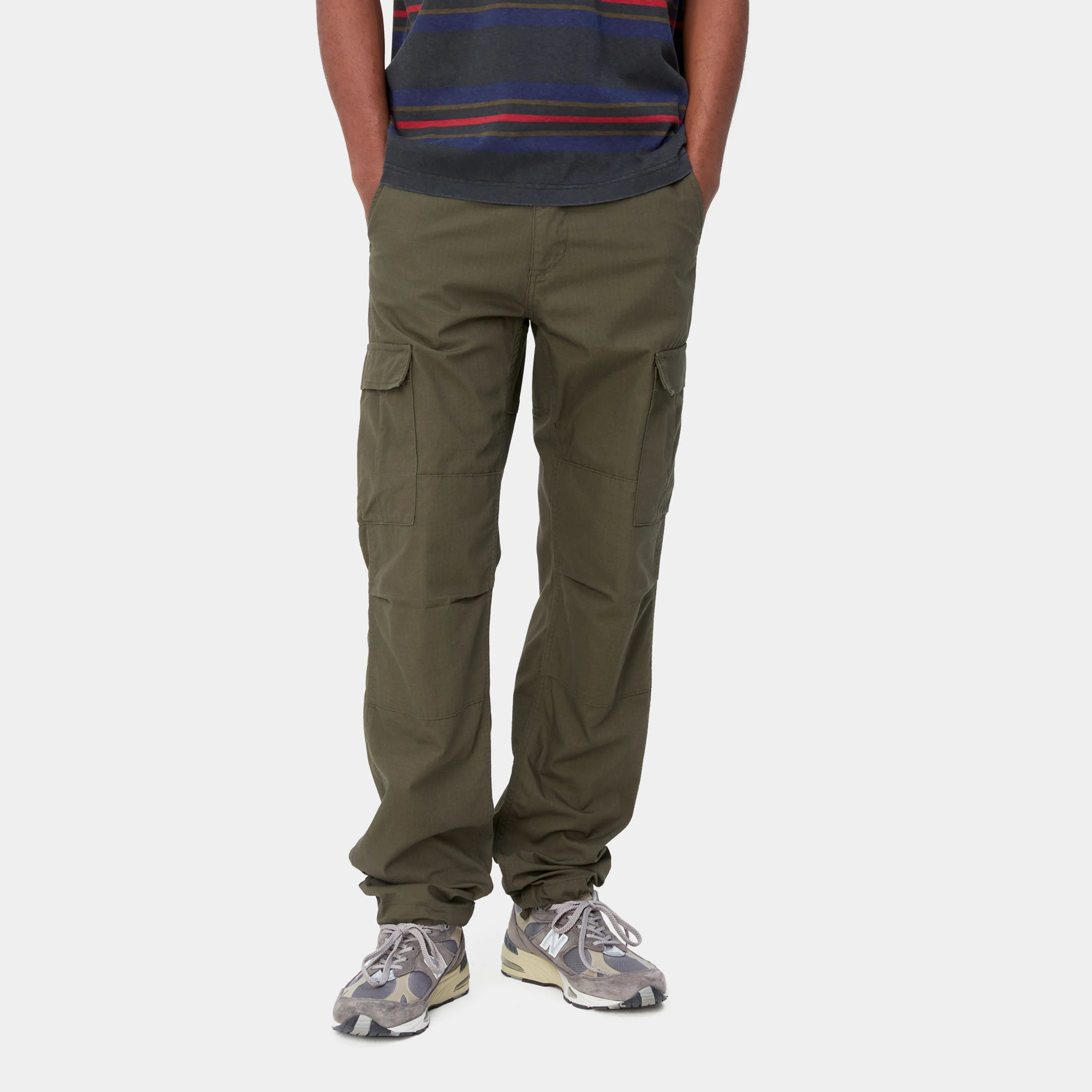 Carhartt Aviation Pants - Cypress Rinsed (Columbia Ripstop) - Stencil