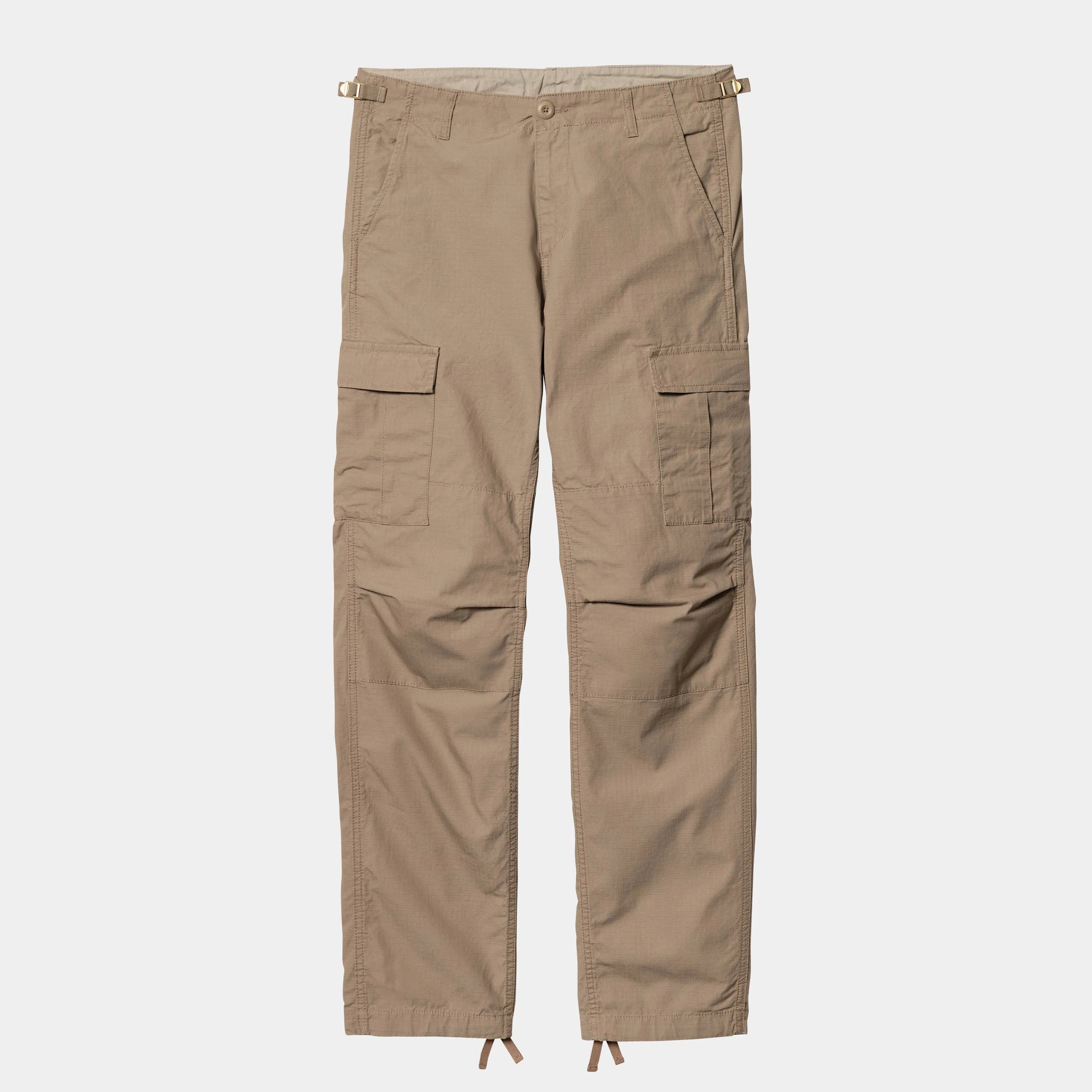 Carhartt Aviation Pants - Leather Rinsed (Columbia Ripstop) - Stencil