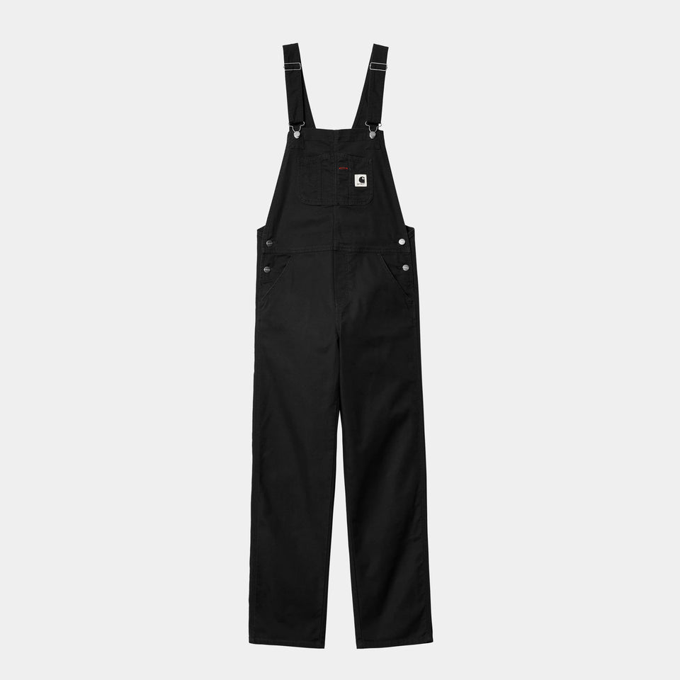 Carhartt Women's Bib Overall Straight - Black