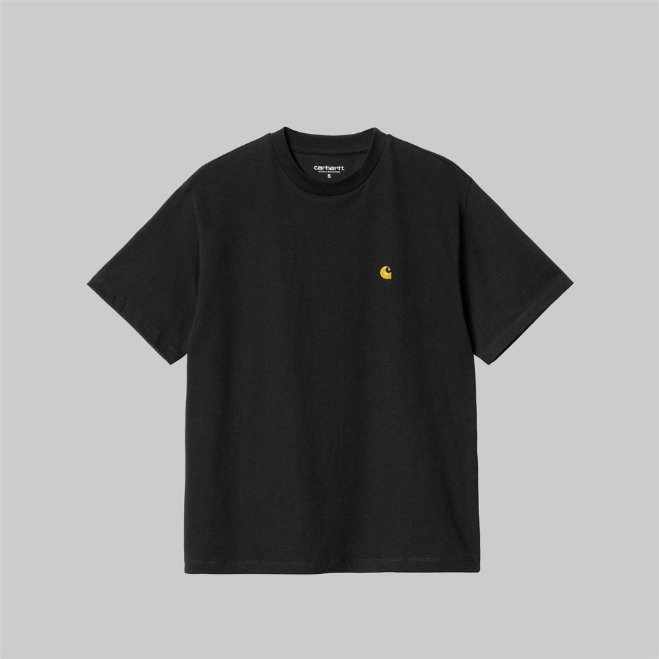 Carhartt Women's S/S Chase T-Shirt - Black/Gold