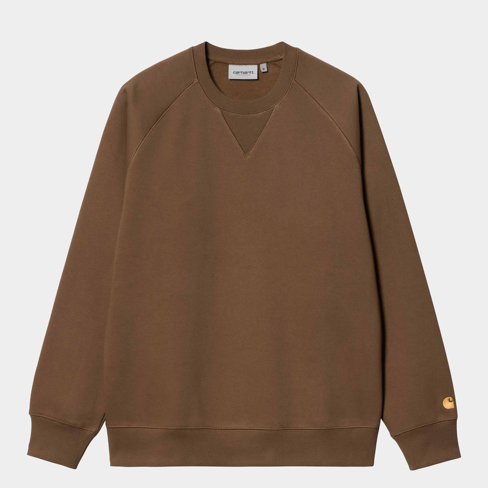 Carhartt Chase Sweat - Chocolate