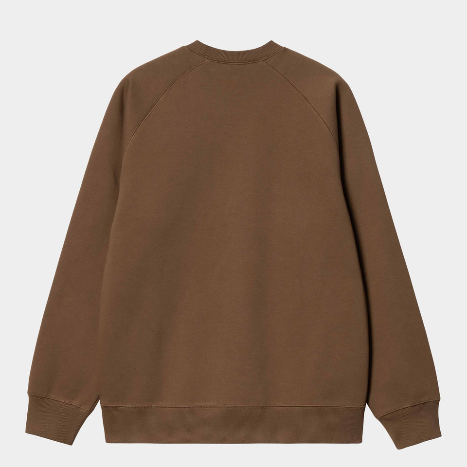 Carhartt Chase Sweat - Chocolate