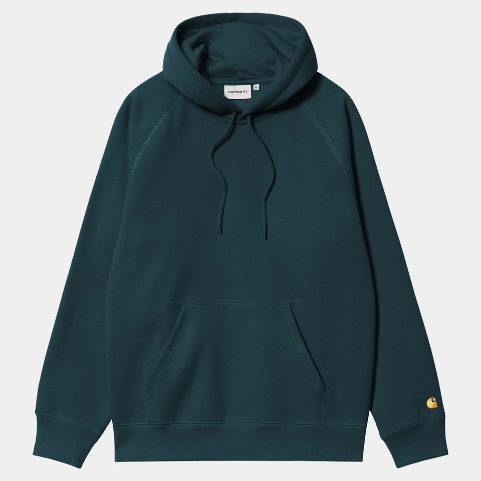 Carhartt Hooded Chase Sweat - Duck Blue