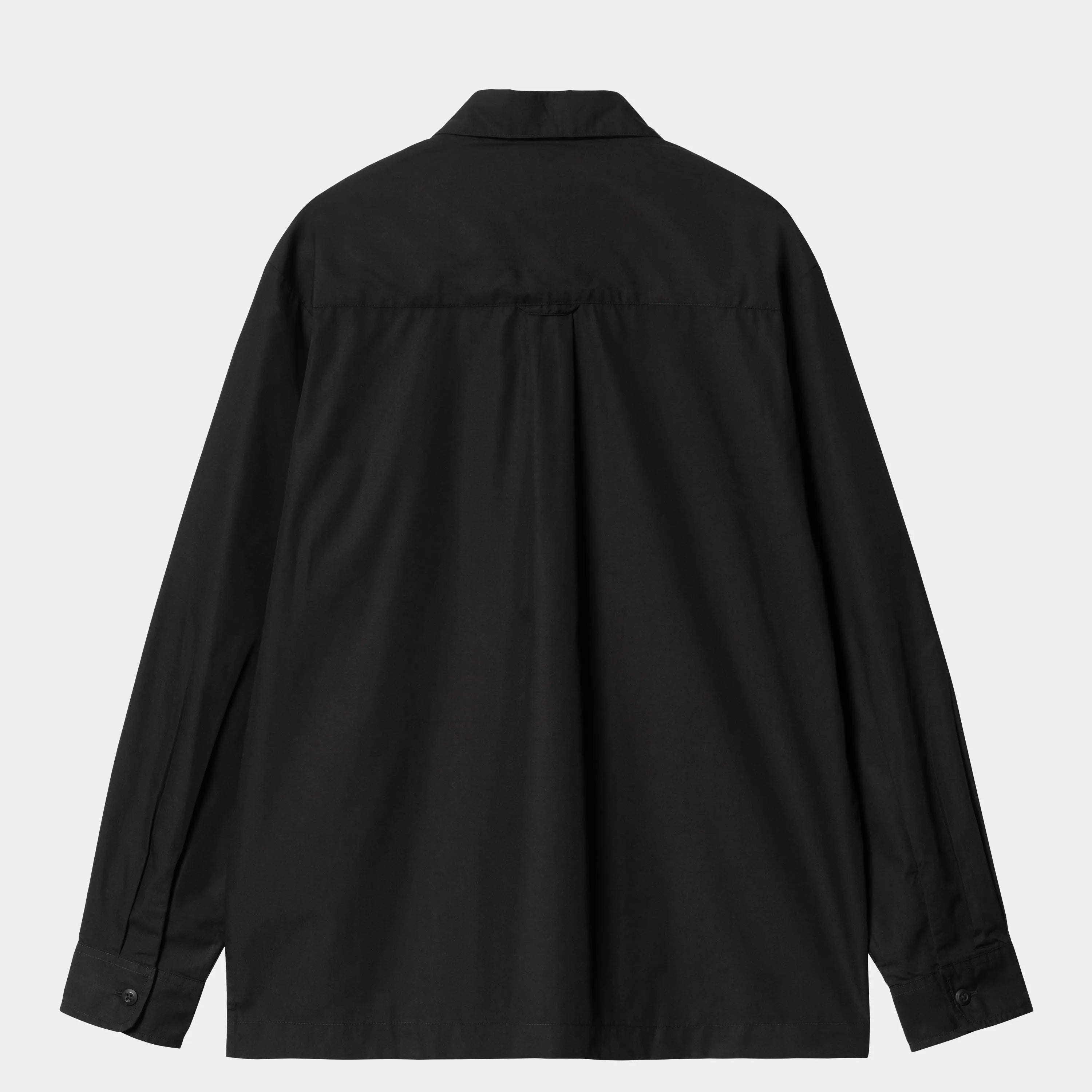 Carhartt L/S Craft Shirt - Black - Stencil