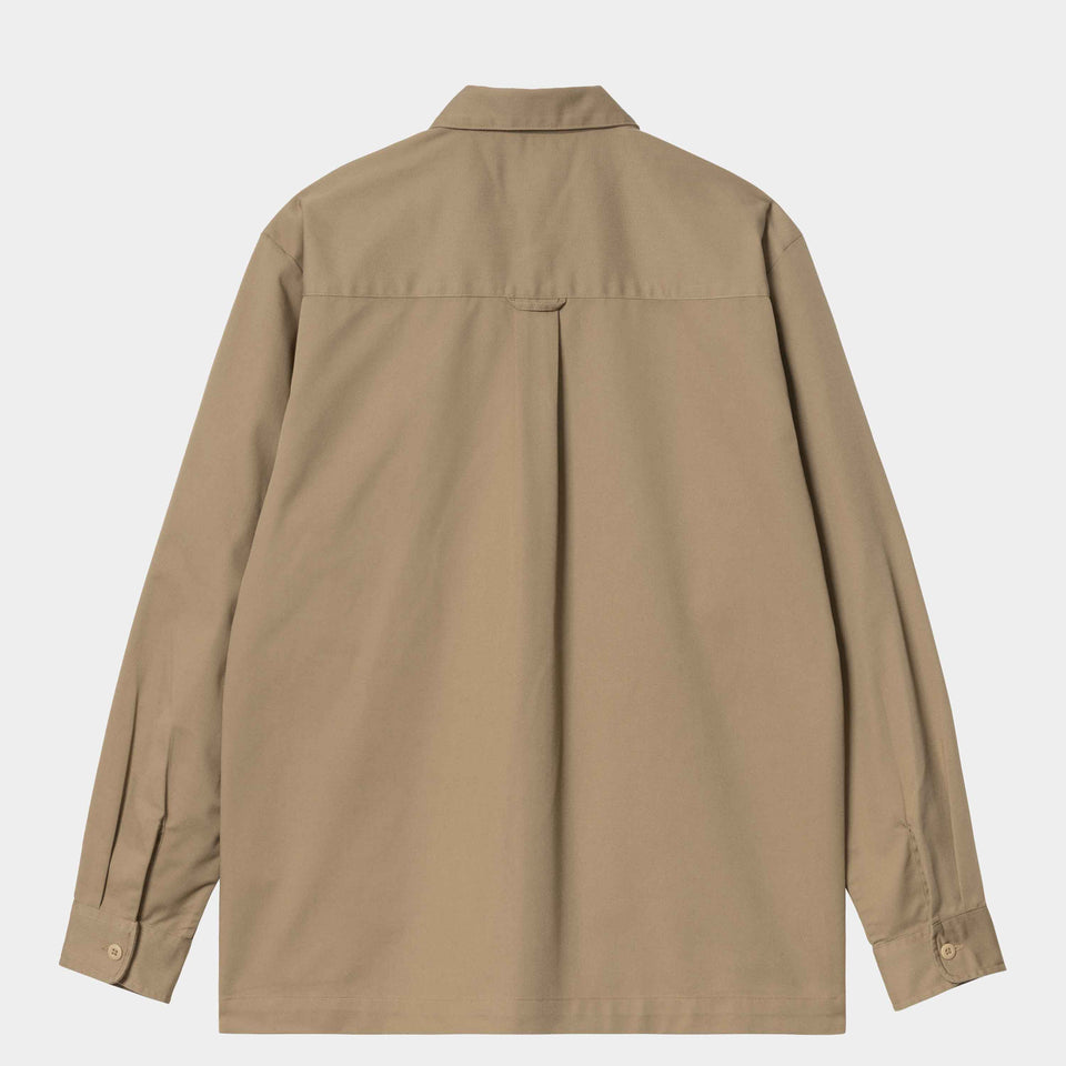 Carhartt L/S Craft Shirt - Leather