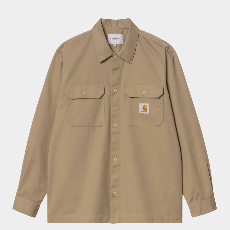 Carhartt L/S Craft Shirt - Leather